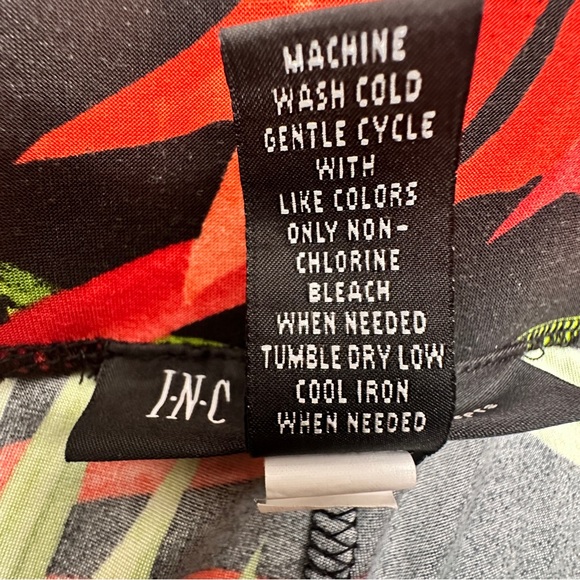 INC International Concepts Palazzo Cruise Pants Slinky Stretch Wide Leg Size 0X - Picture 5 of 10